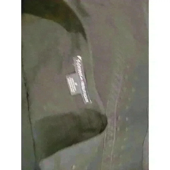 Womens Tommy Hilfiger A Line Eyelet Pattern Black Skirt Size 4 - Picture 4 of 5